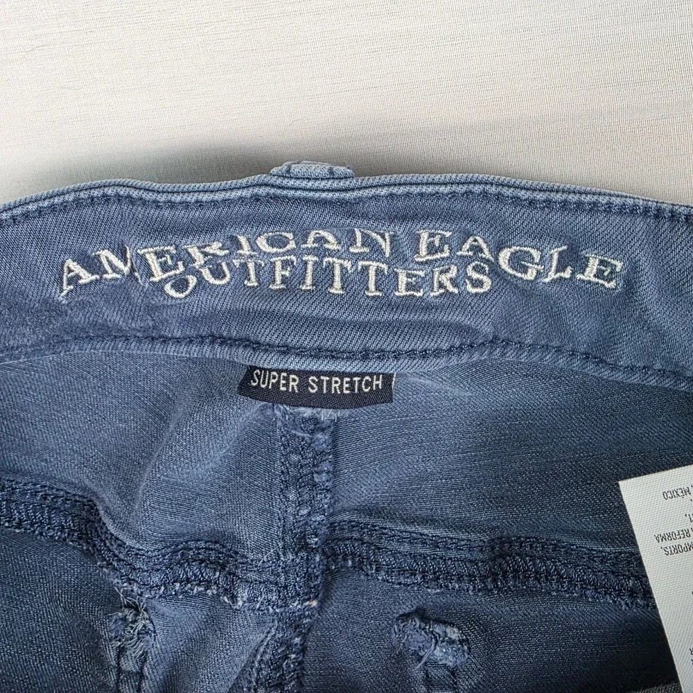 American Eagle Super Stretch Shorts Womens 4 Multicolor Bundle 6pk Mid Rise Mini